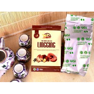 Trà Gừng Linh Chi Lingging